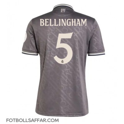 Real Madrid Jude Bellingham #5 Tredjeställ 2024-25 Kortärmad Real Madrid Jude Bellingham #5 Tredjeställ 2024-25 Kortärmad